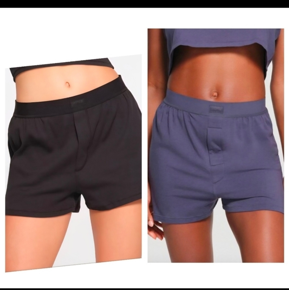 SKIMS Boyfriend Loose Boxer BUNDLE - WOMEN'S sz SMALL *NEW*